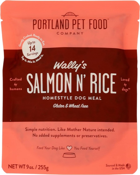 Pre-packaged dog food